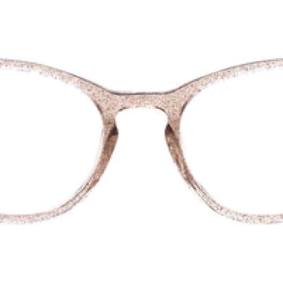 LA Eyeworks Accessories - LA Eyeworks Horseshoe Sheer Glitter Women's Glasses Cats Eye